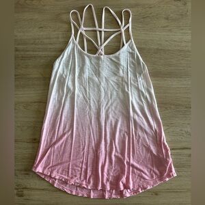 American Eagle Pink Ombre Tank Top